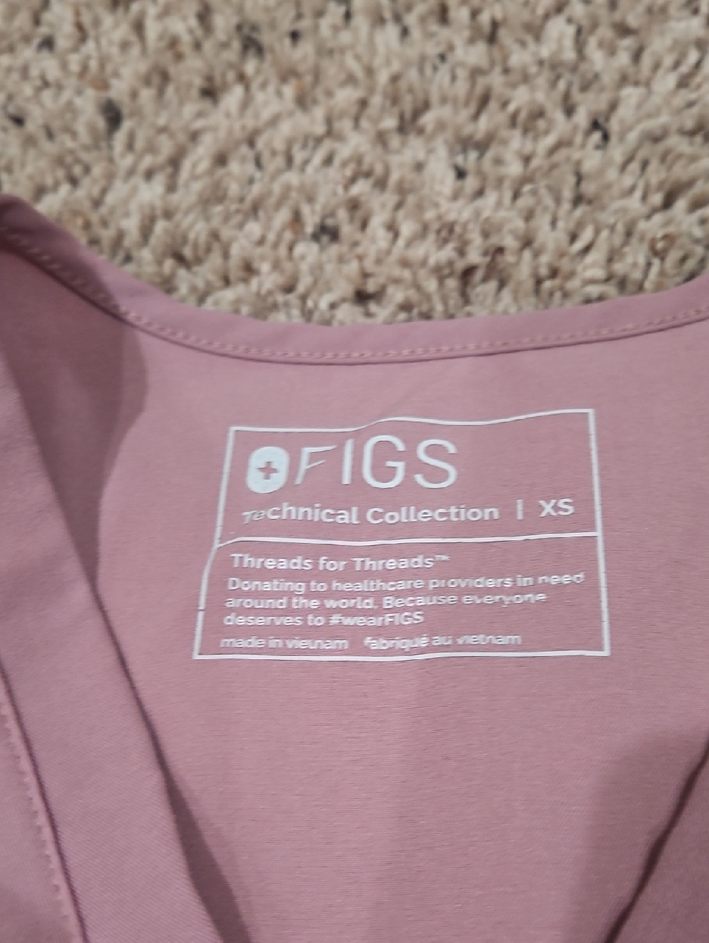MINERAL MAUVE FIGS SET! XXS Rafaela Top/XS Catarina Top/XS Kade Bottoms - Picture 7 of 12